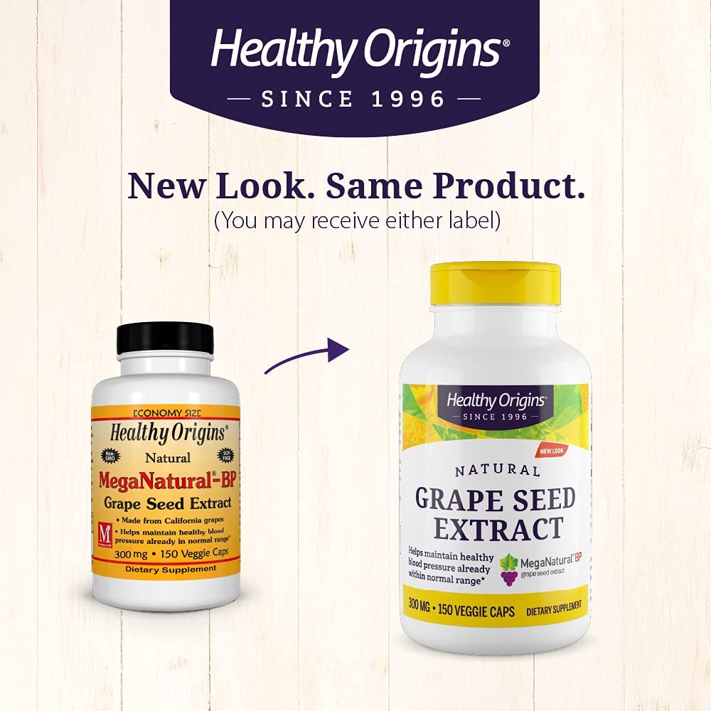 Healthy Origins Grape Seed Extract 300 mg